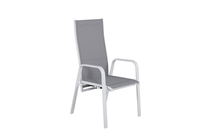 2er Set - Gartenstuhl Bossa aus Textilene/Aluminium
